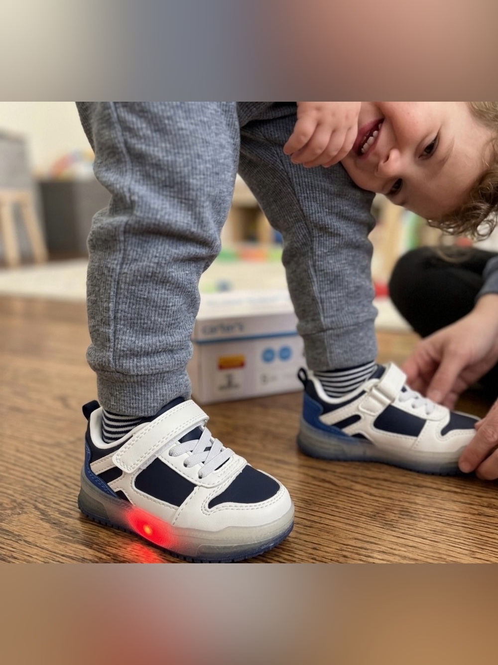 New Carter’s Kids  Light-Up Sneakers
